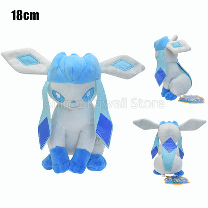Pokemon Plush Toy, Mimikyu Eevee Umbreon Flareon Jolteon Vaporeon Glaceon Sylveon Espeon Evolution Stuffed Peluche Doll