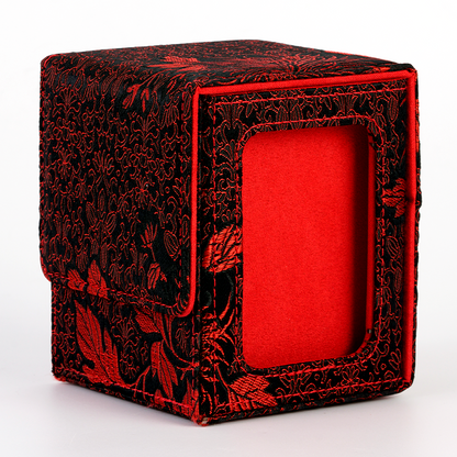 Trading Card Deck Box Case, Carrying Organizer Holder for MTG, TCG, Commander, Board Games, Collectible Card Storage