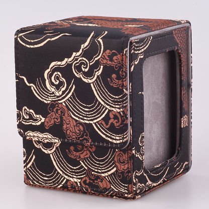 Trading Card Deck Box Case, Carrying Organizer Holder for MTG, TCG, Commander, Board Games, Collectible Card Storage