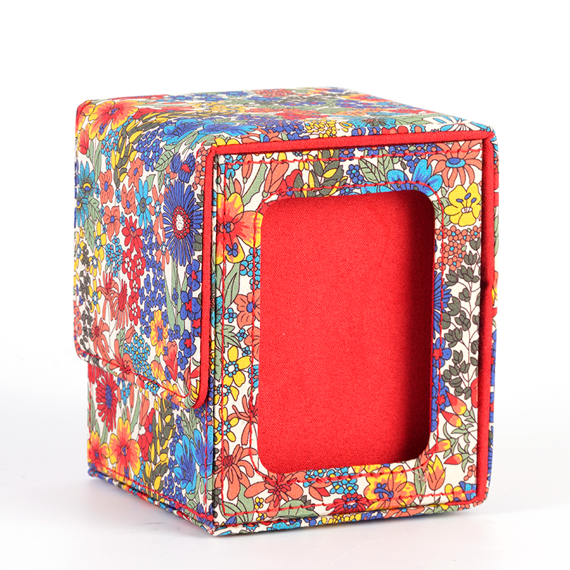Trading Card Deck Box Case, Carrying Organizer Holder for MTG, TCG, Commander, Board Games, Collectible Card Storage