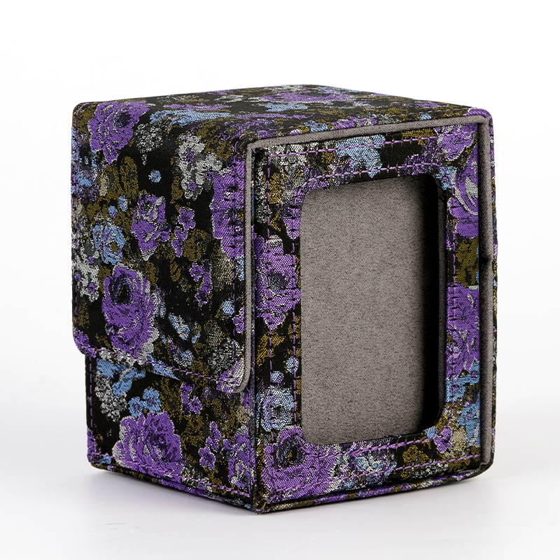 Trading Card Deck Box Case, Carrying Organizer Holder for MTG, TCG, Commander, Board Games, Collectible Card Storage