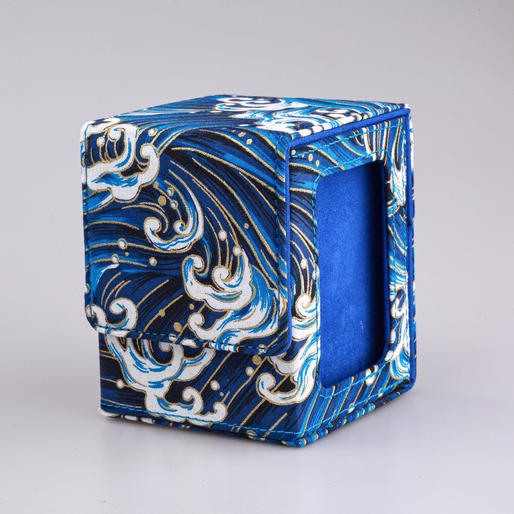 Trading Card Deck Box Case, Carrying Organizer Holder for MTG, TCG, Commander, Board Games, Collectible Card Storage