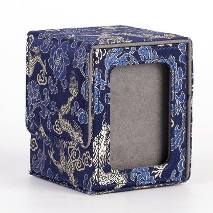 Trading Card Deck Box Case, Carrying Organizer Holder for MTG, TCG, Commander, Board Games, Collectible Card Storage