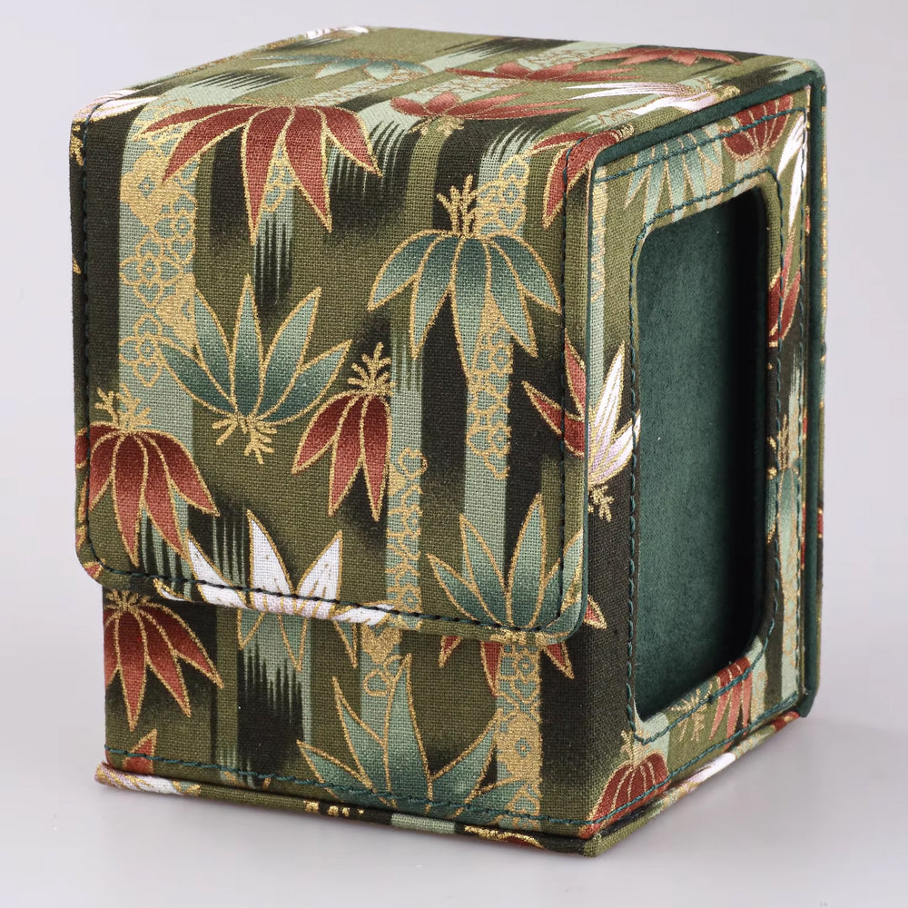 Trading Card Deck Box Case, Carrying Organizer Holder for MTG, TCG, Commander, Board Games, Collectible Card Storage