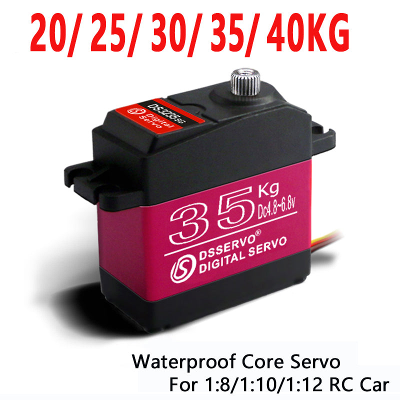 High Torque Waterproof Digital Servo, Metal Gear for RC Baja, 1/8 & 1/10 Scale