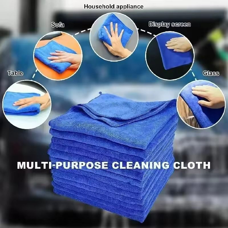 Microfiber Cleaning Cloth Super Absorbent Reusable Towel 3