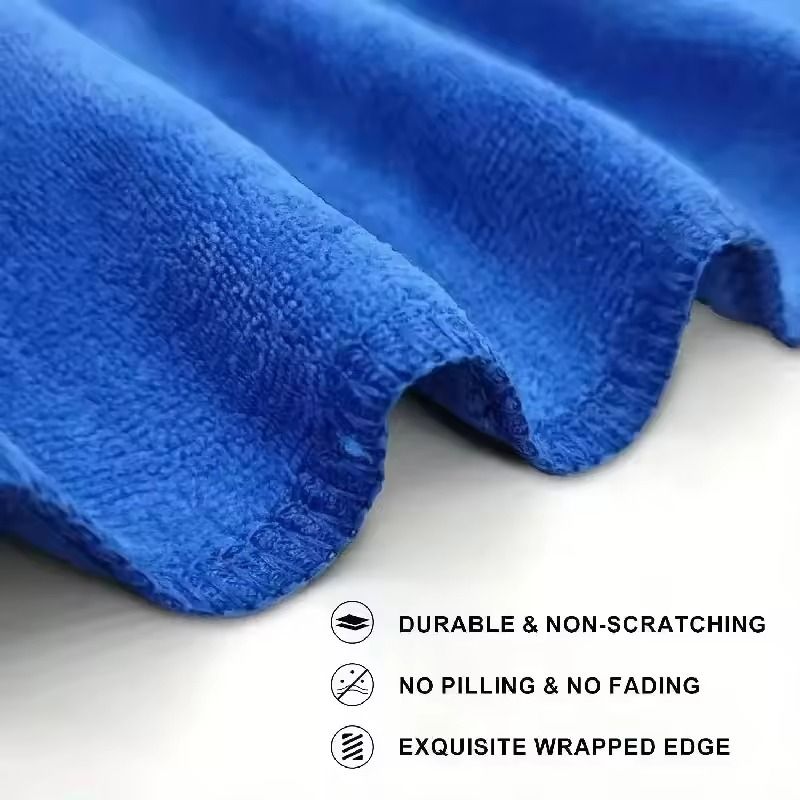 Microfiber Cleaning Cloth Super Absorbent Reusable Towel 4