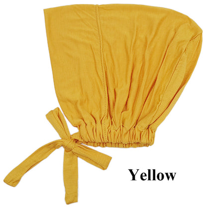 Women Soft Modal Inner Hijab Cap Islamic Underscarf Bonnet Turban Hat Headwrap Turbante Mujer Lightweight Breathable