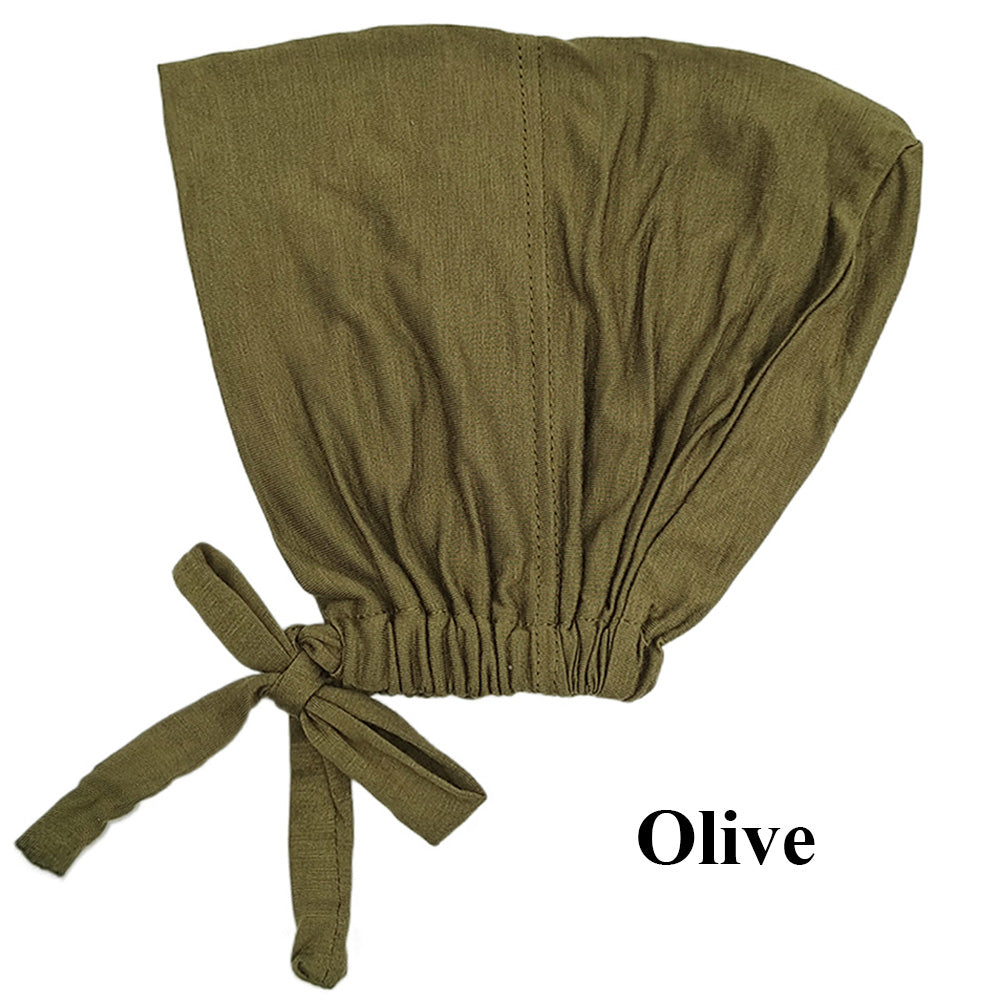 Women Soft Modal Inner Hijab Cap Islamic Underscarf Bonnet Turban Hat Headwrap Turbante Mujer Lightweight Breathable