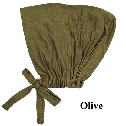 Women Soft Modal Inner Hijab Cap Islamic Underscarf Bonnet Turban Hat Headwrap Turbante Mujer Lightweight Breathable