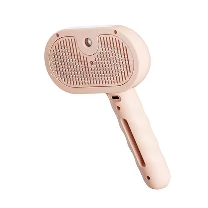 Pet Steam Massage Brush With Hair Removal Comb For Dogs And Cats 6