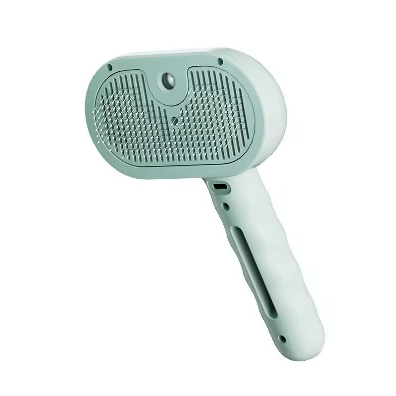 Pet Steam Massage Brush With Hair Removal Comb For Dogs And Cats 8