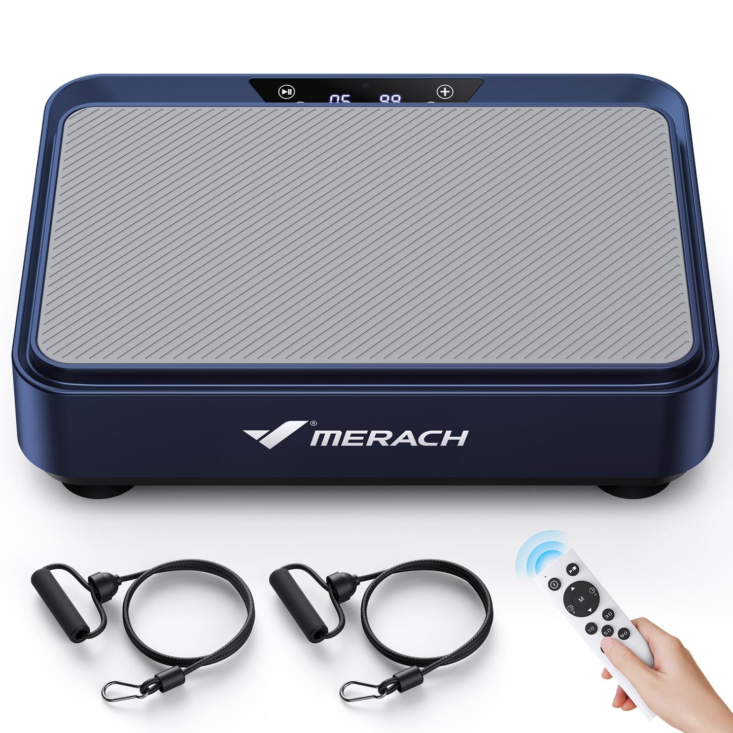 MERACH Vibration Plate Exercise Machine For Fat Burning  Weight Loss Relieve Pain Help Sleep  Vibra