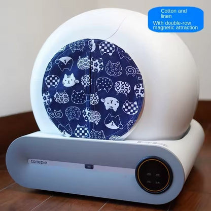 High Quality Cat Basin Door Curtain For Tonepie Automatic Litter Box 1