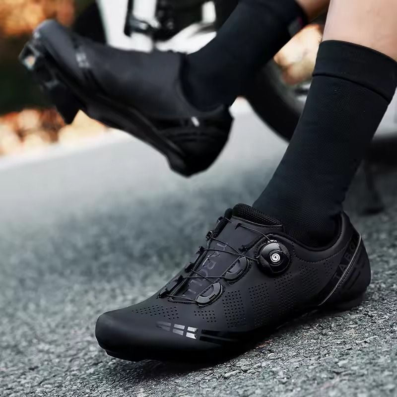 LiXingMing Road Cycling Shoes For Men And Women With SPD Cleats 4