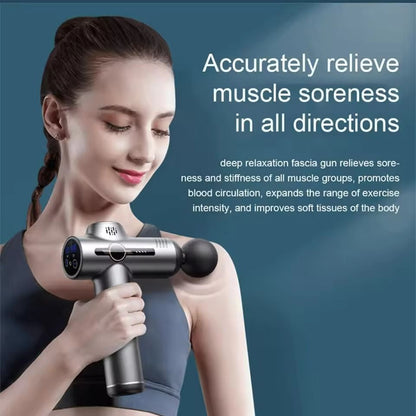 Portable Vibration Massage Gun For Deep Muscle Relaxation And Fitness Recovery 1