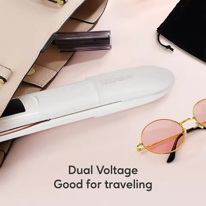 Titanium Digital Flat Iron With LCD Display And Dual Voltage For Smooth Styling 5