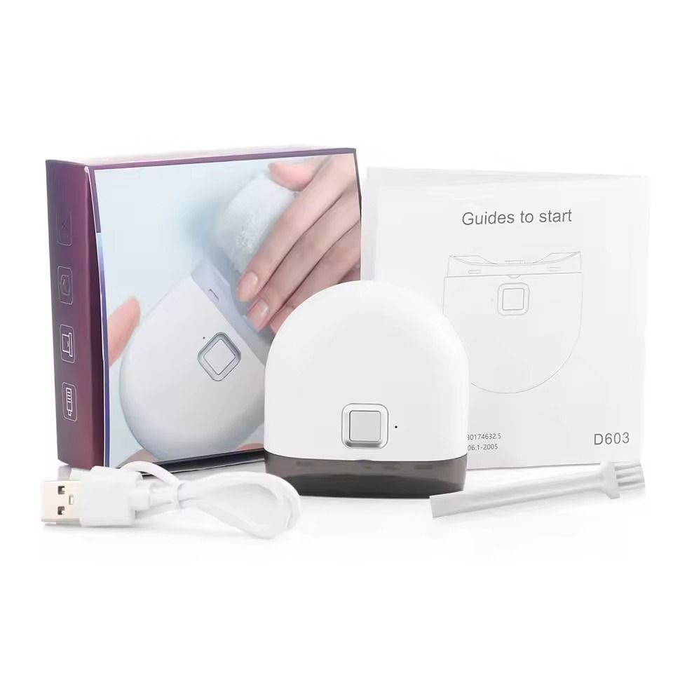 Electric Nail Clipper With LED Light And Nail Polishing Grinder For Children And Adults 6