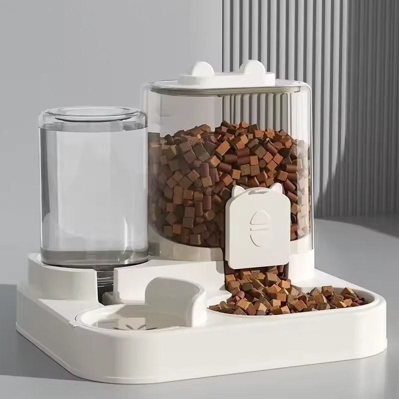 Automatic Pet Feeder And Water Dispenser With Large Capacity Food Bowl 7