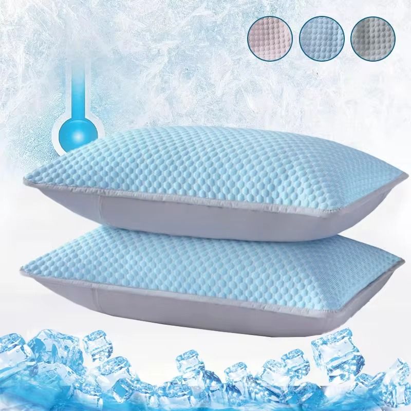 Summer Cooling Pillowcase Ice Bean Cover for Air Conditioned Rooms 48x74cm