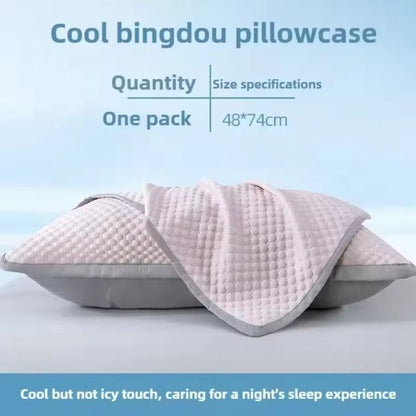 Summer Cooling Pillowcase Ice Bean Cover For Air Conditioned Rooms 48x74cm 7