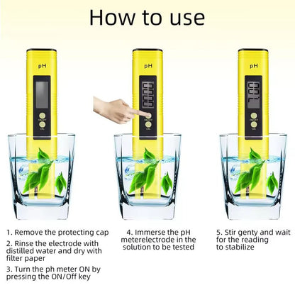 Digital PH And TDS Water Tester Kit With LCD Display 2