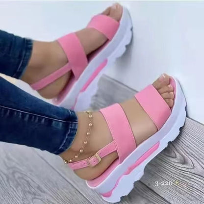 Women Wedge Sandals Low Platform Summer Fashion Shoes 1
