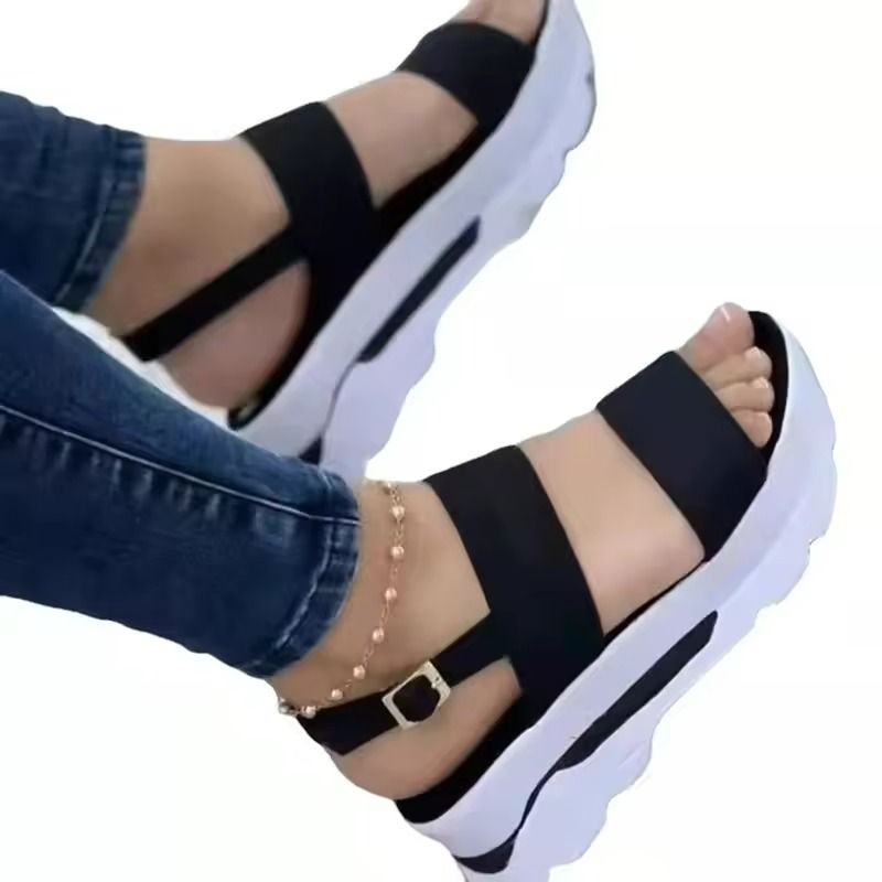 Women Wedge Sandals Low Platform Summer Fashion Shoes 5