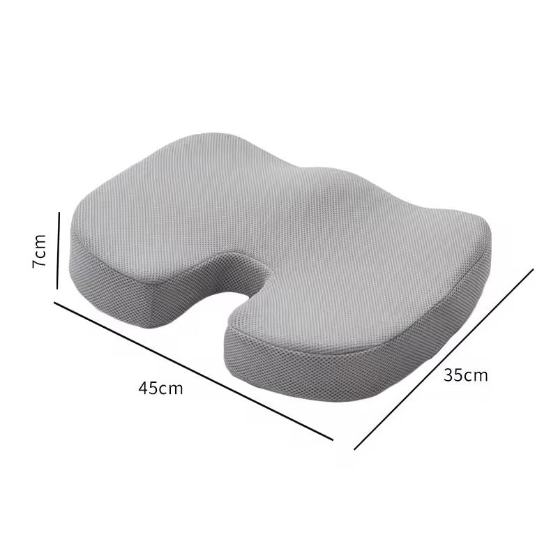Ergonomic Memory Foam Seat Cushion For Office And Hemorrhoid Relief 5