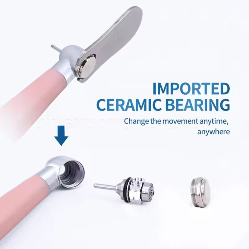 High Speed Dental Handpiece With Push Button And Ceramic Bearings 5