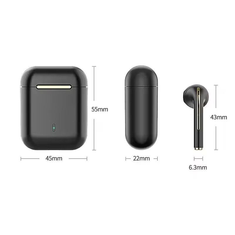 Wireless TWS Bluetooth Earphones HiFi Stereo Sport Headphones With Microphone 4