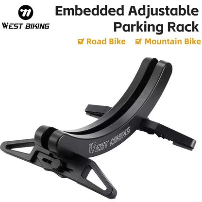 Adjustable Bicycle Parking Rack Indoor Storage and Repair Stand