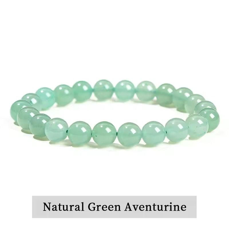 Natural Stone Bead Bracelet With Amethyst Tiger Eye And Crystal Quartz 3