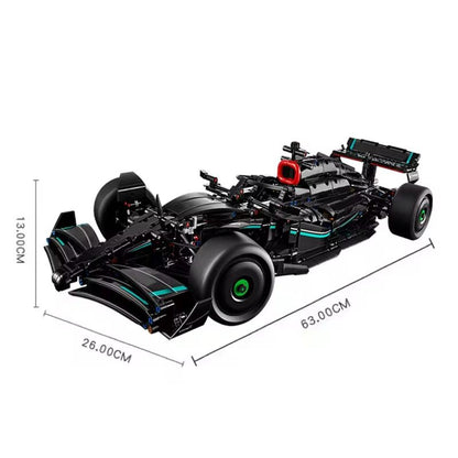 F1 W14 Racing Car Building Kit With 1642 Pieces And 1 To 8 Scale Design 7