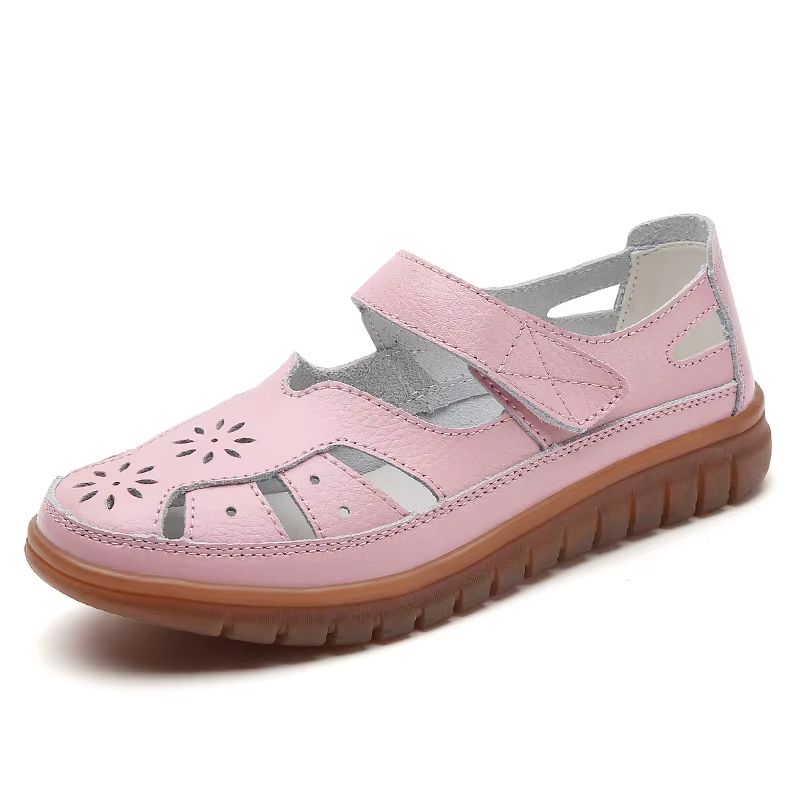 Women Breathable Leather Roman Sandals  Non Slip Casual Summer Shoes For Everyday Comfort 11