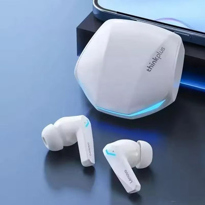 Lenovo Wireless Bluetooth Earbuds with Touch Control and Noise Reduction