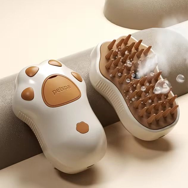 Three In One Pet Grooming Brush With Steam Function For Cats And Dogs 14
