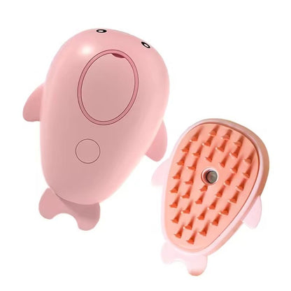 Three In One Pet Grooming Brush With Steam Function For Cats And Dogs 16