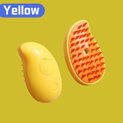 Three In One Pet Grooming Brush With Steam Function For Cats And Dogs 17