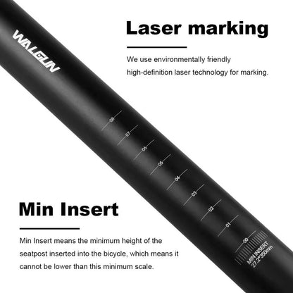 Suspension Seatpost For Mountain Bikes With Shock Absorption And Multiple Tube Sizes 1