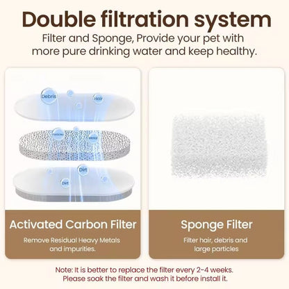 Stainless Steel Automatic Pet Water Fountain With Smart Sensor For Cats And Dogs 5