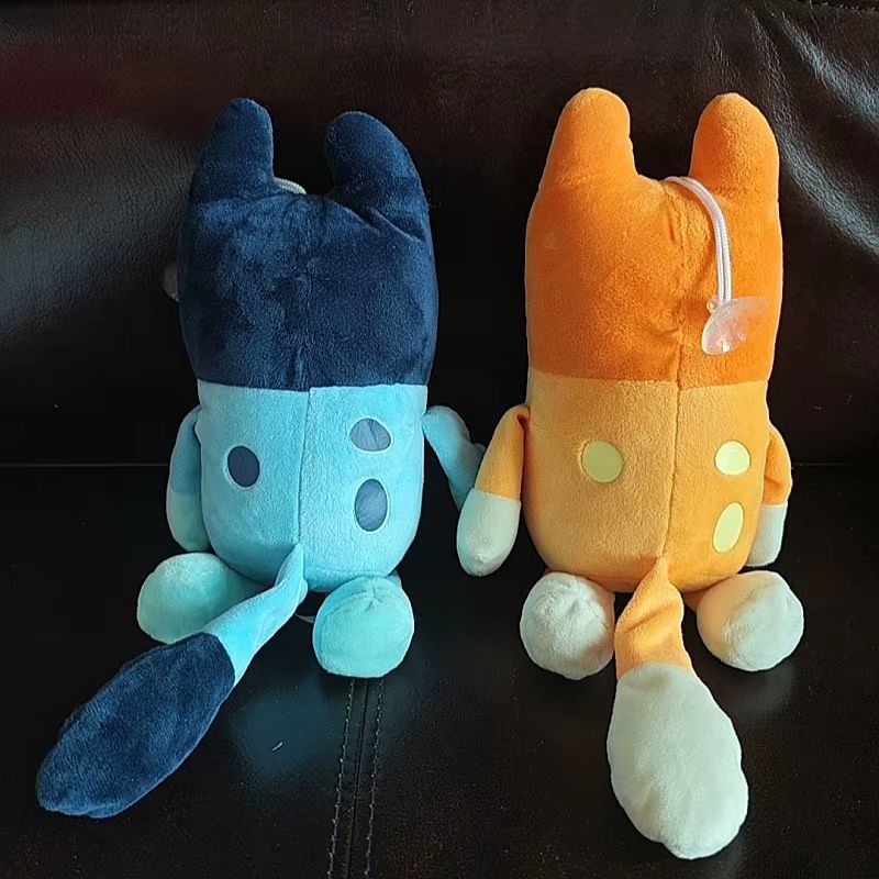 Bluey And Bingo Plush Toy Set  Soft Cartoon Dog Dolls In 17cm 28cm 40cm Sizes For Kids And Gifts 0