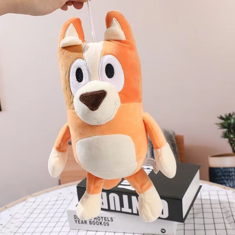 Bluey And Bingo Plush Toy Set  Soft Cartoon Dog Dolls In 17cm 28cm 40cm Sizes For Kids And Gifts 1