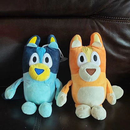 Bluey And Bingo Plush Toy Set  Soft Cartoon Dog Dolls In 17cm 28cm 40cm Sizes For Kids And Gifts 3