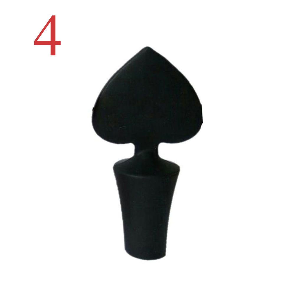 Vacuum Sealed Silicone Wine Beer Bottle Stopper Plug, Reusable Champagne Cork Cap Sealer for Bar, Kitchen & Party Use