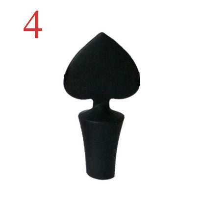 Vacuum Sealed Silicone Wine Beer Bottle Stopper Plug, Reusable Champagne Cork Cap Sealer for Bar, Kitchen & Party Use