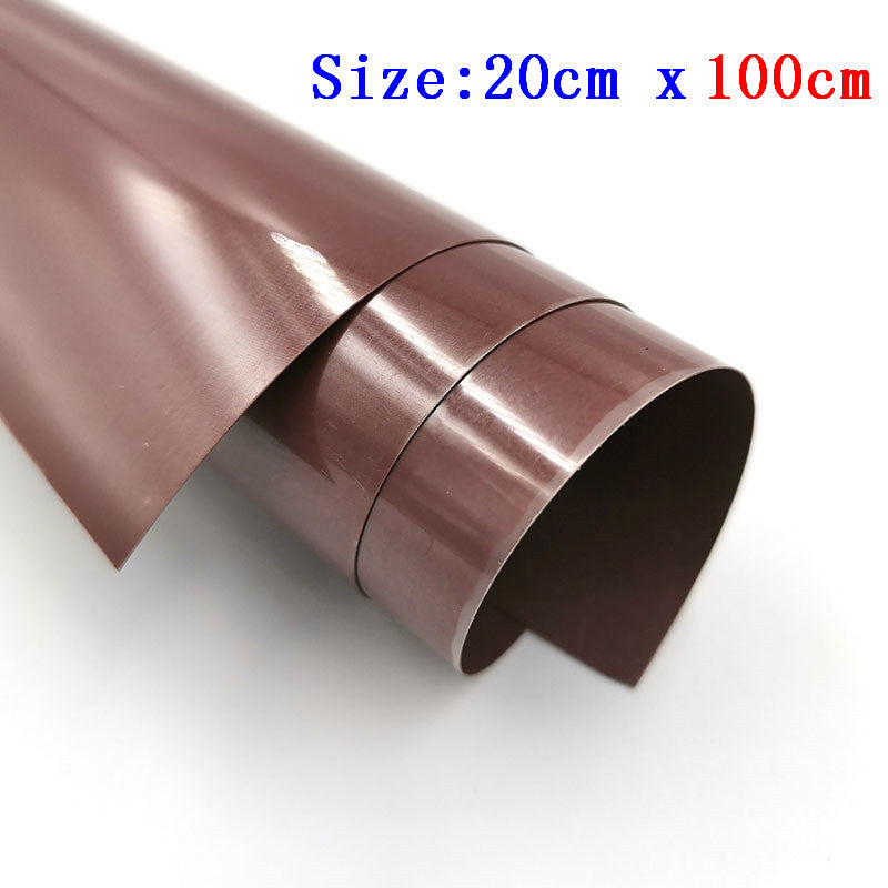 PU Heat Transfer Vinyl Iron-on HTV Roll, DIY T-Shirt Printing Hot Press Film for Cameo, Clothing, Crafts, Halloween
