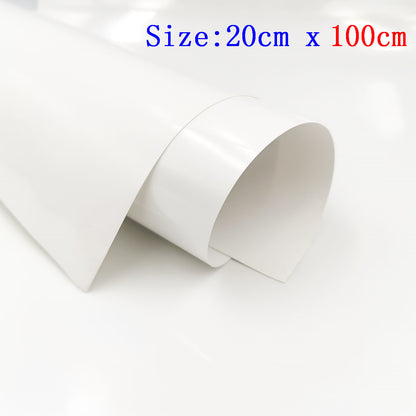 PU Heat Transfer Vinyl Iron-on HTV Roll, DIY T-Shirt Printing Hot Press Film for Cameo, Clothing, Crafts, Halloween