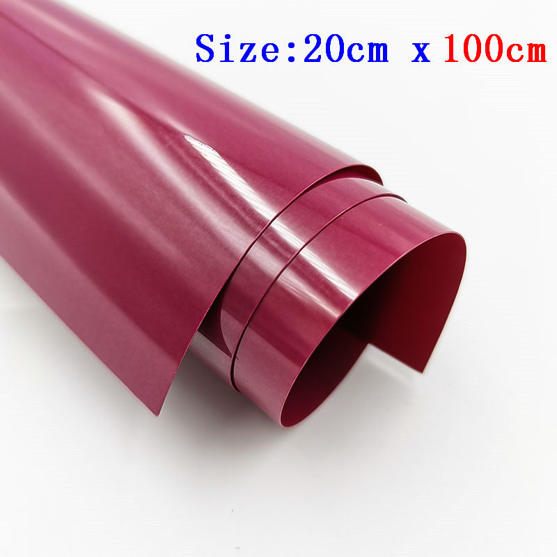 PU Heat Transfer Vinyl Iron-on HTV Roll, DIY T-Shirt Printing Hot Press Film for Cameo, Clothing, Crafts, Halloween