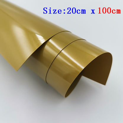 PU Heat Transfer Vinyl Iron-on HTV Roll, DIY T-Shirt Printing Hot Press Film for Cameo, Clothing, Crafts, Halloween